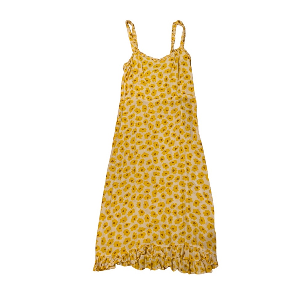 Yellow Flower Sun Dress